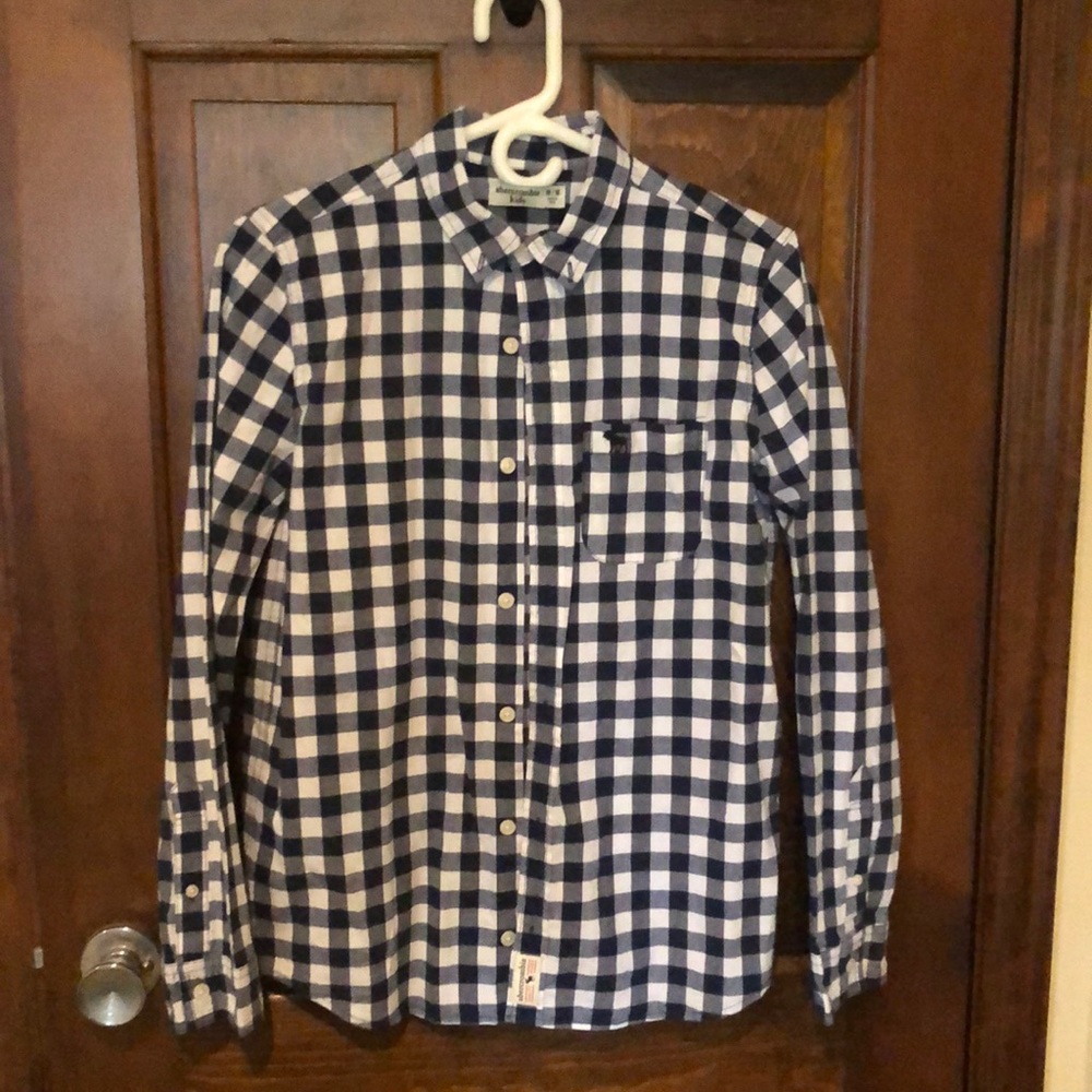 Abercrombie long sleeve dress shirt. Gently used